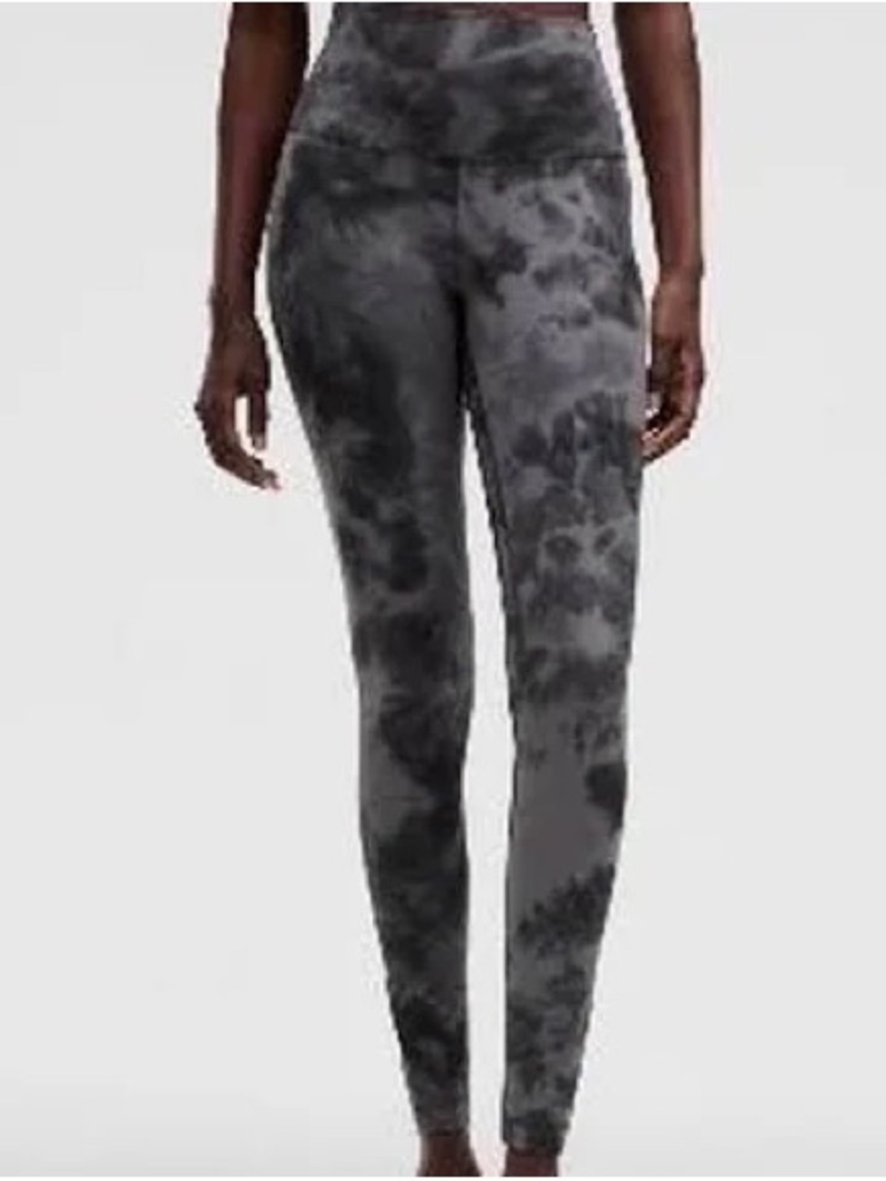 lululemon athletica Gray Tie-Dye High-Rise Leggings